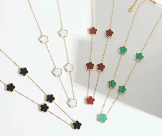 Multi Clover Necklace